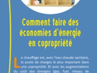 Comment faire des économies d'énergie en copropriété