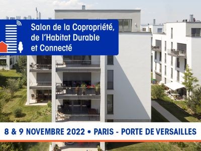 La CLCV au salon de la copropriété, de l’habitat durable et connecté 2022