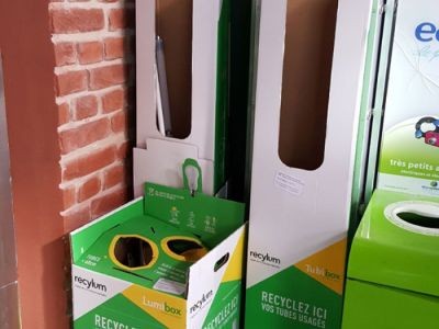 Copropriété : le recyclage des lampes usagées 