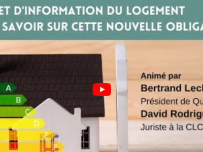 étiquette énergie sur une maison