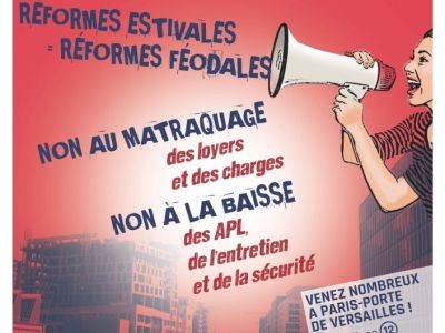 Manifestation pour le 80ème congrès HLM : venez nombreux !