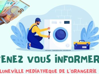 homme boîte à outils lave-linge billets de banque