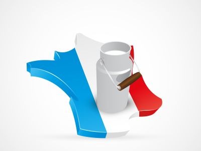 Une majorité de lait animal tricolore