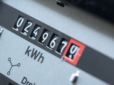 chiffres compteur électrique